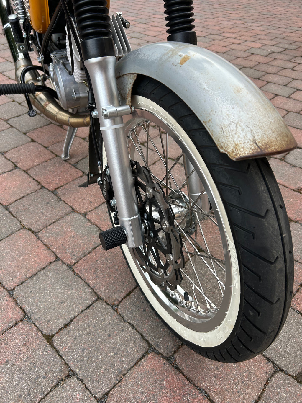 Simson Sturzpads f. Vorderachse