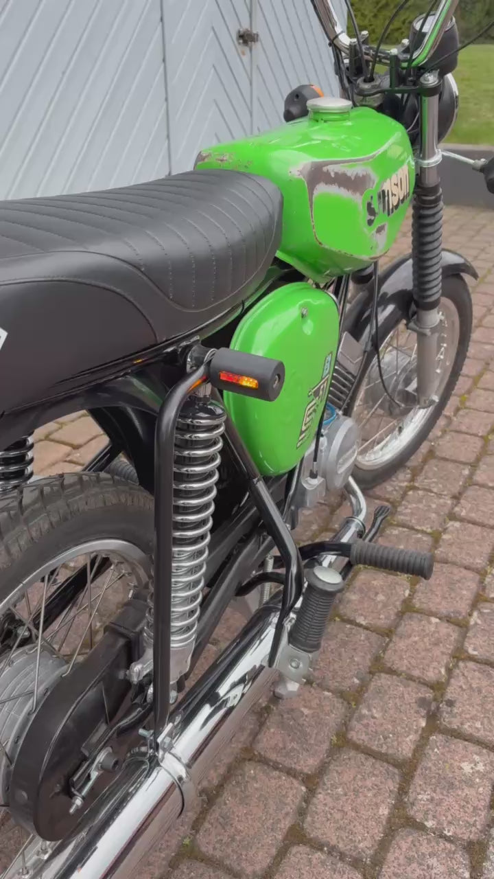 Simson Sturzpads 3in1 mit Blinker, Rück- und Bremslicht (LED)